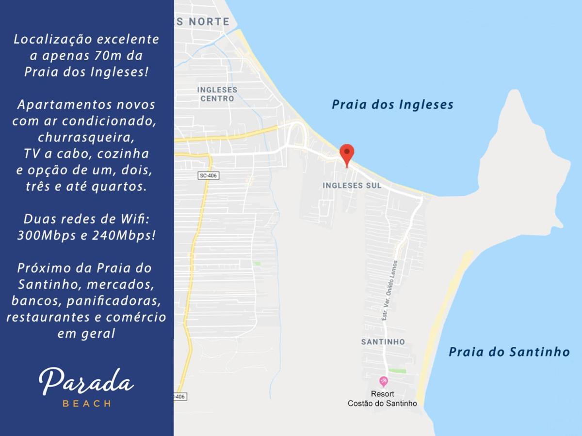 Parada Beach Apartamentos Florianópolis Exterior foto